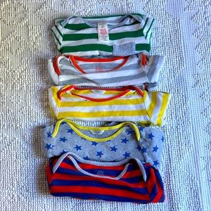 Baby Boden long sleeve tees. Size 2-3 years.  Lot of five.